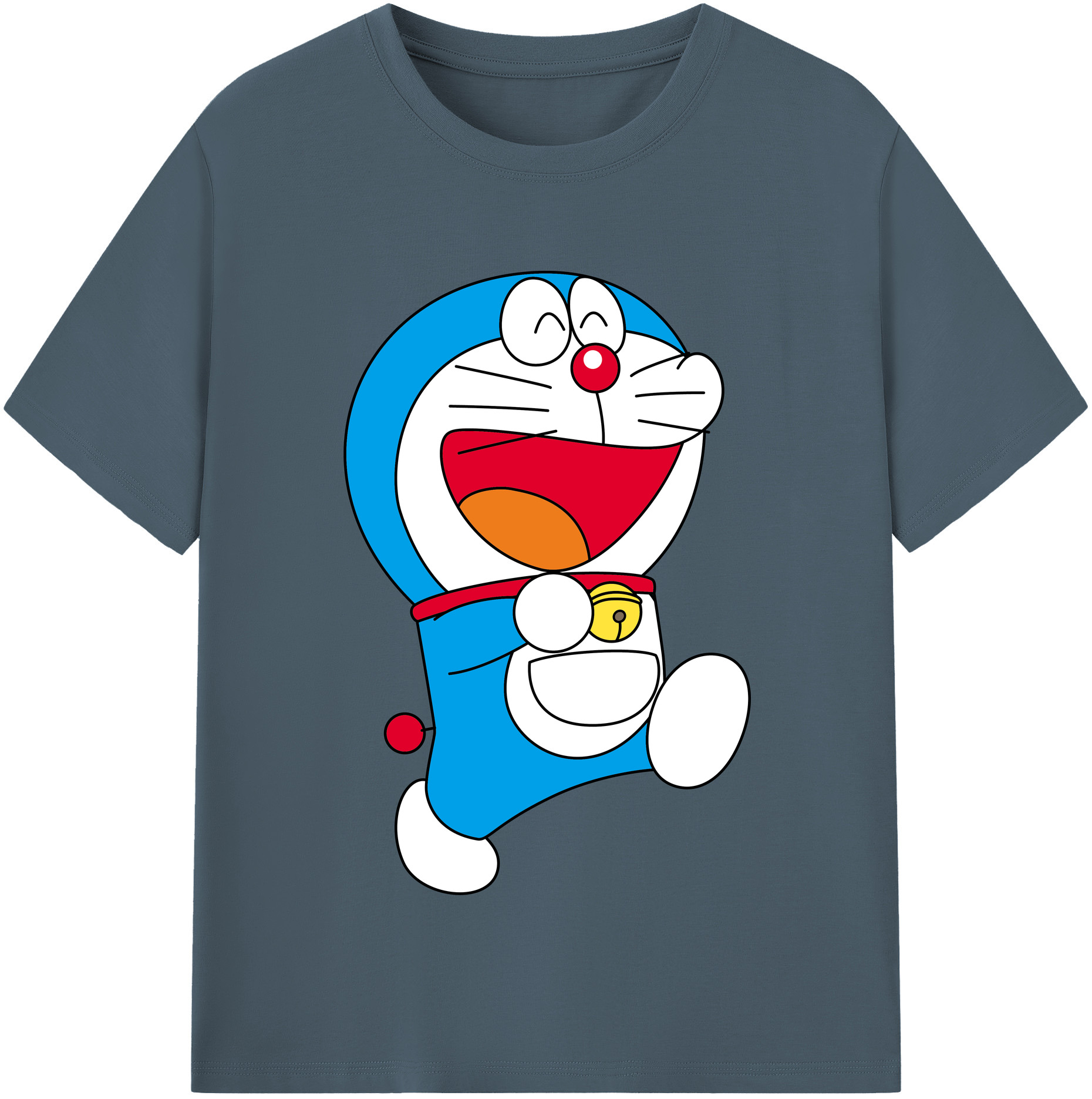 （画像用） ドラえもん Doraemon 綿100％半袖Tシャツ（フロントプリント）